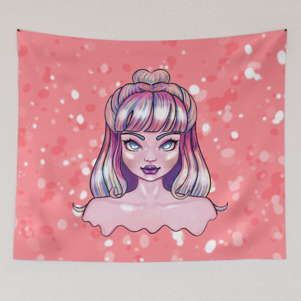 Item preview, Bubblegum - A Cartoony Semi-Realistic Style Portrait designed and sold by Taladesignlab.