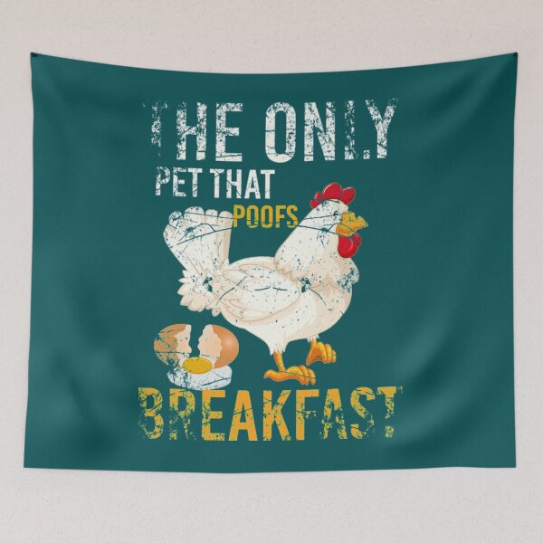 Item preview, Chicken Breakfast, The Only Pet That Poofs Breakfast  designed and sold by chetme.
