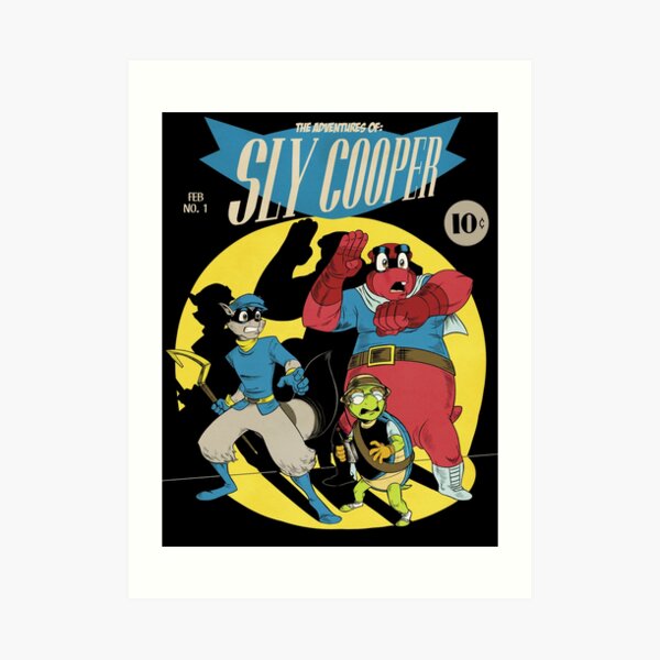The Adventures of Sly Cooper Art Print