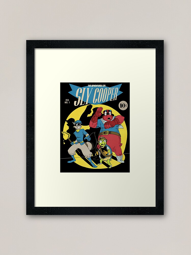 Sly Cooper 20th anniversary art print