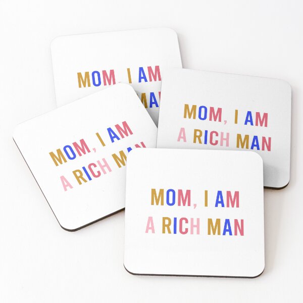 Item preview, "Mom, I am a rich man" Cher Quote designed and sold by ahhmazingwomen.