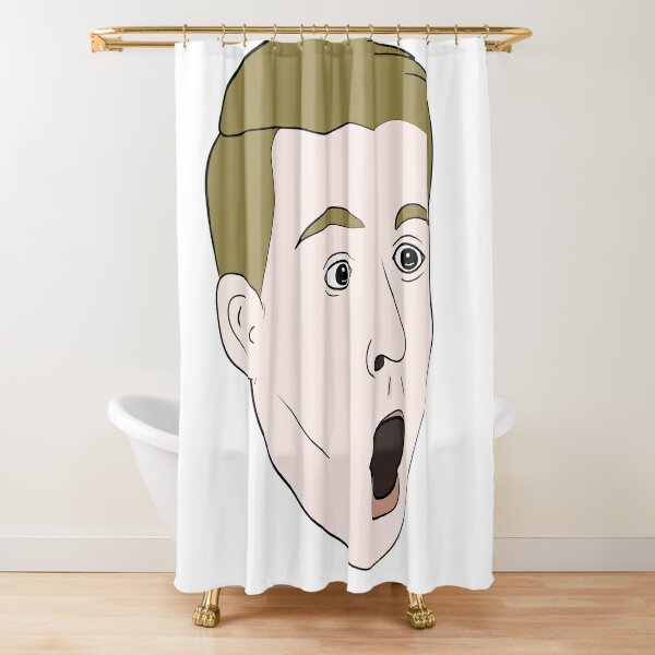 Xqc Pepe Twitch Streamer Shower Curtains | Redbubble