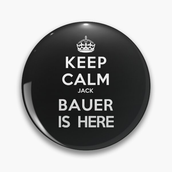 Item preview, Keep Calm Jack Bauer is Here designed and sold by Minamoo.