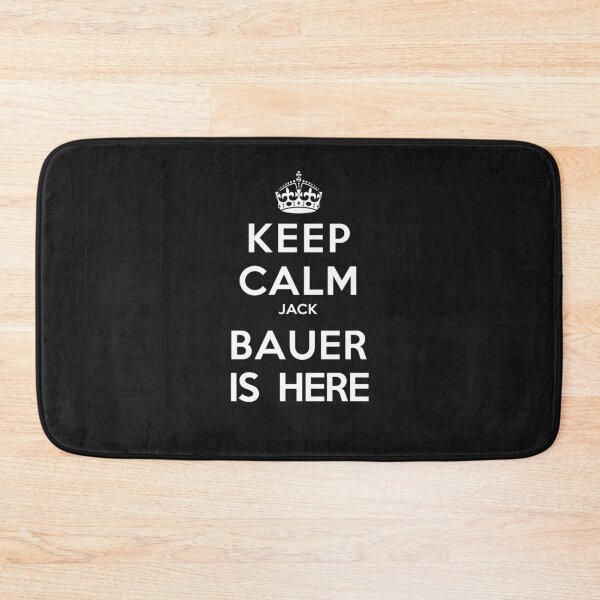 Item preview, Keep Calm Jack Bauer is Here designed and sold by Minamoo.