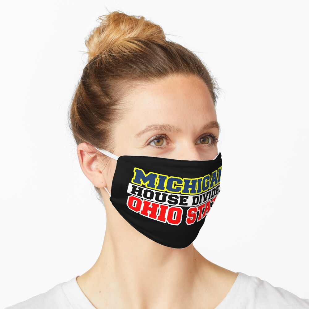 Michigan House Divided Ohio State Mask