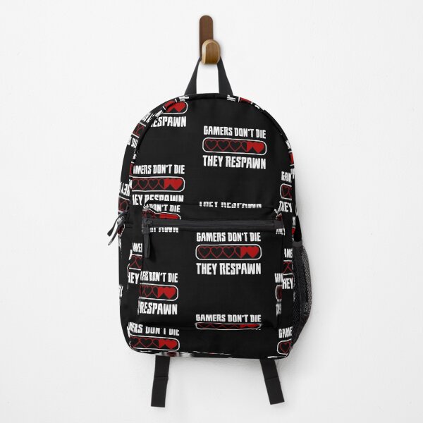 Item preview, Gamers Do Not Die They Respawn designed and sold by Color Me F*@k!ng Happy.