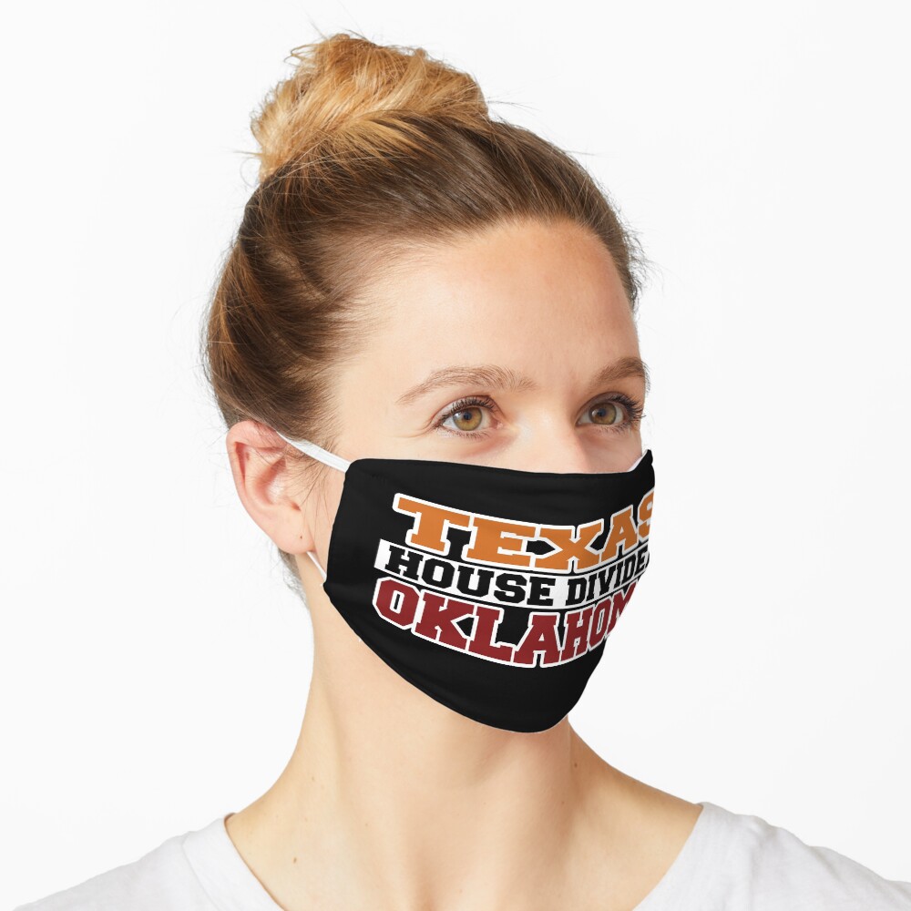 Texas House Divided Oklahoma Mask