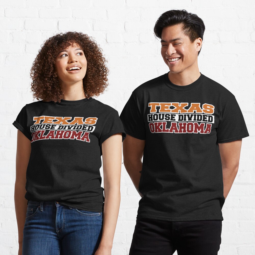 Texas House Divided Oklahoma Classic T-Shirt