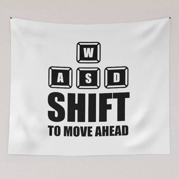 Item preview, Shift to Move Ahead designed and sold by Color Me F*@k!ng Happy.