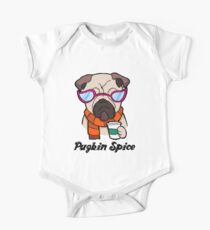 Pugkin Spice One Piece - Short Sleeve