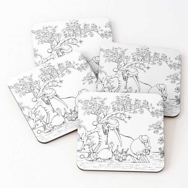 Item preview, Kiwis after Christmas 2, outline only designed and sold by Linda Bassett.