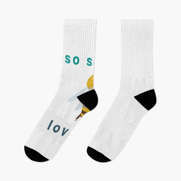 Item preview, Adorable sassy bee with the text "So sassy: love it" merch designed and sold by AyeAyeBeans.
