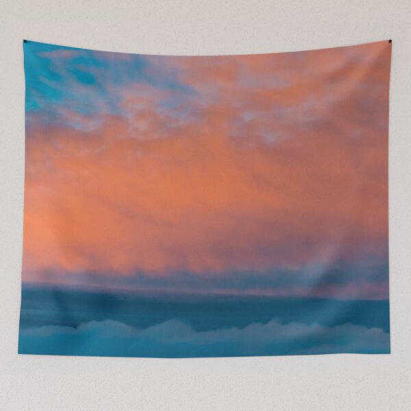 Item preview, Orange and Teal Clouds, Sunset above Venice designed and sold by SvetlanaSF.