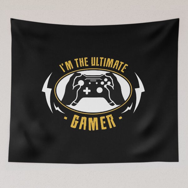 Item preview, I Am the Ultimate Gamer designed and sold by Color Me F*@k!ng Happy.