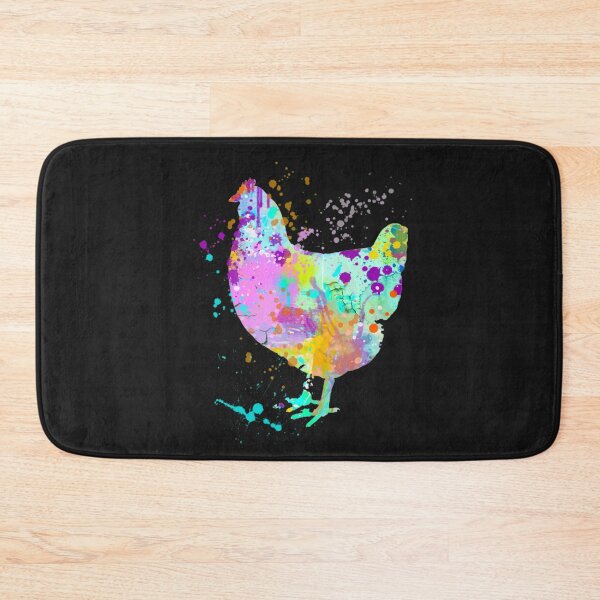 Item preview, Chicken Watercolor Splash Art designed and sold by chetme.