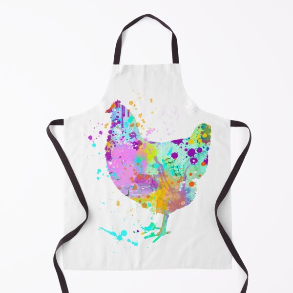 Item preview, Chicken Watercolor Splash Art designed and sold by chetme.