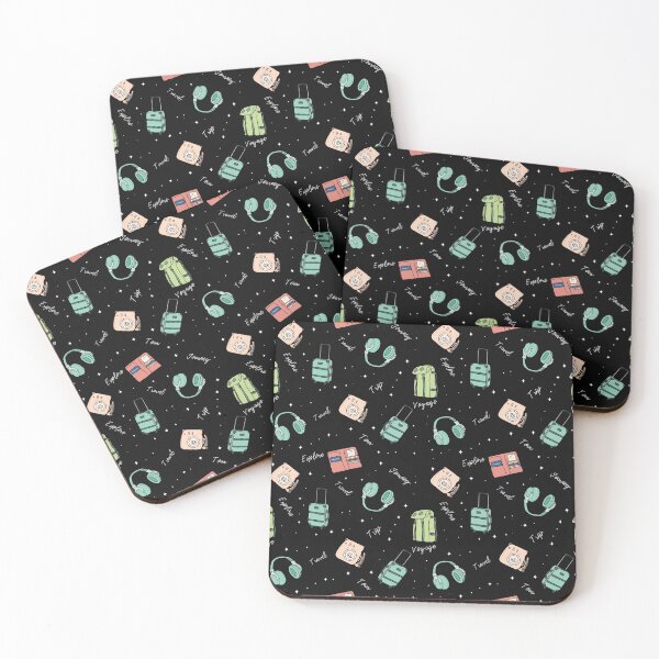 Item preview, Travel pattern- Black designed and sold by Vinaerick.