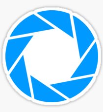 Aperture Wissenschaft Logo Sticker