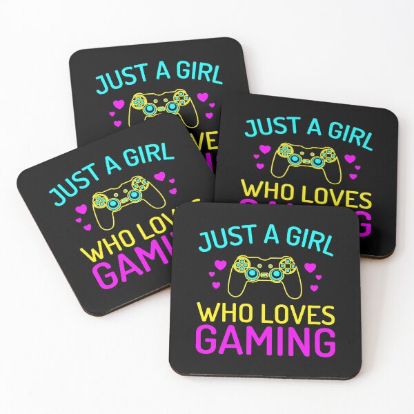 Item preview, Just a Girl Who Loves Gaming designed and sold by B3N-arts.