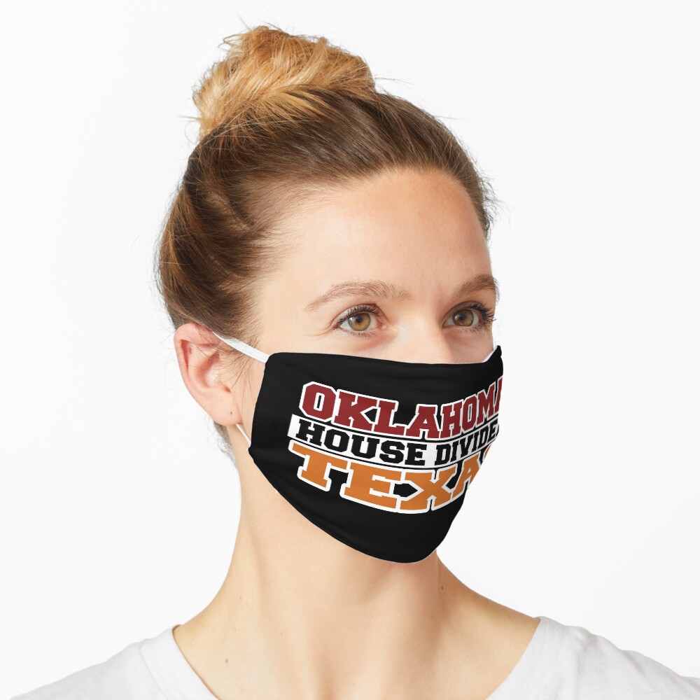 Oklahoma House Divided Texas Mask