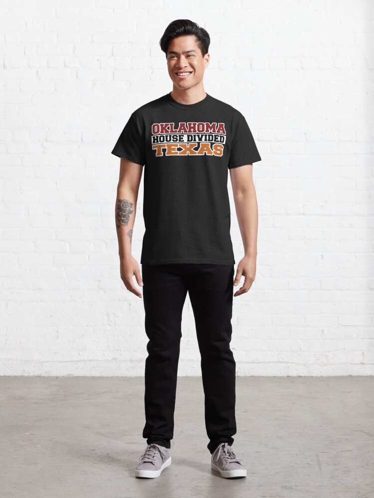 Alternate view of Oklahoma House Divided Texas Classic T-Shirt