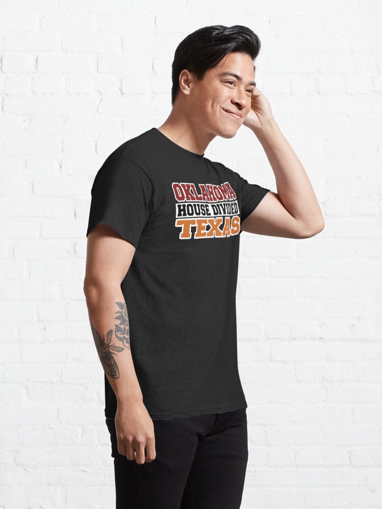 Alternate view of Oklahoma House Divided Texas Classic T-Shirt