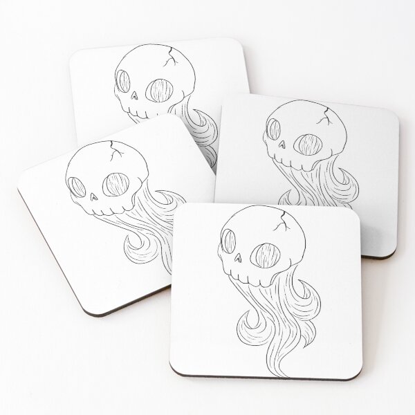 Item preview, Flowing 3D Skull designed and sold by Sophie  DeRosa.