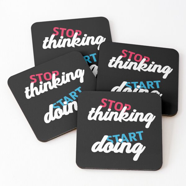 Item preview, Stop Thinking Start Doing designed and sold by PrintBrint.