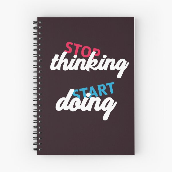 Item preview, Stop Thinking Start Doing designed and sold by PrintBrint.