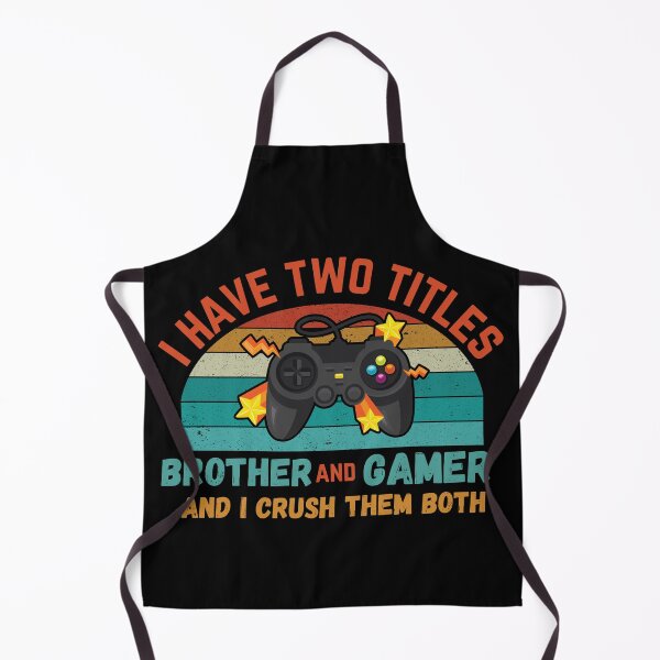 Item preview, I Have Two Titles Brother And Gamer designed and sold by crazy merchs.