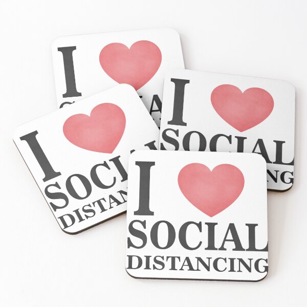 Item preview, I love social distancing designed and sold by Carlo Betanzos.