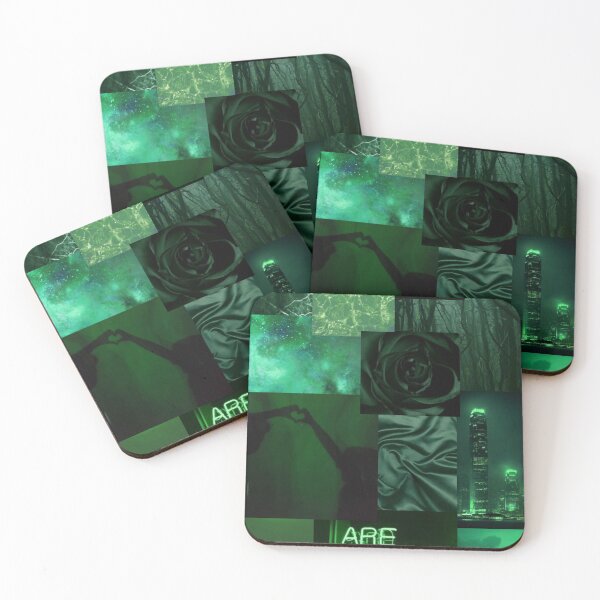 Item preview, Dark Green Collage designed and sold by butterfly1dream.