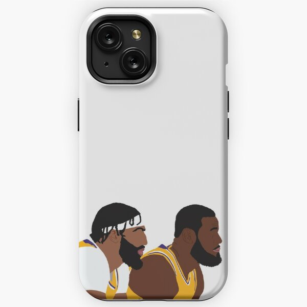 LeBron James and Anthony Davis iPhone Case by Way of Eye - Pixels