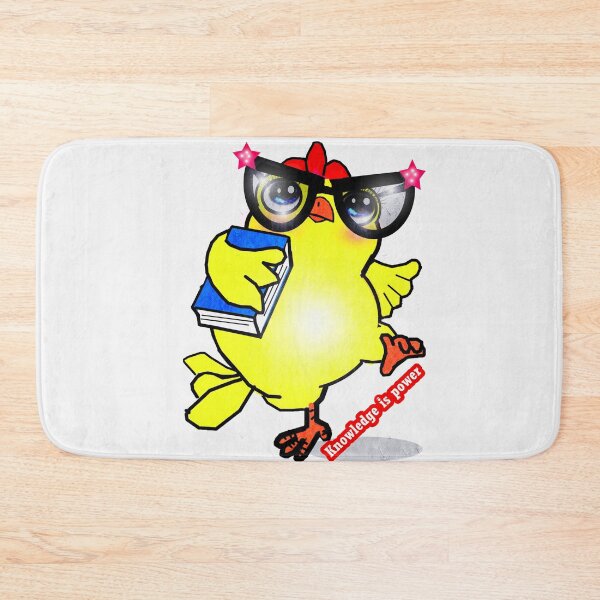 Item preview, Chicken - Knowledge is power  designed and sold by Shirley cute art .