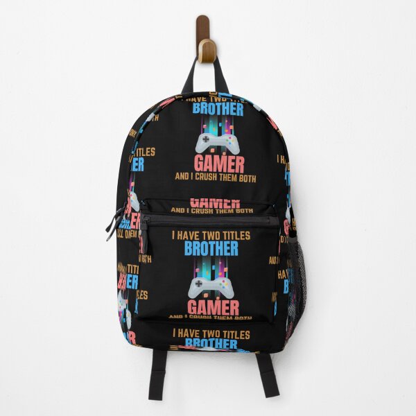 Item preview, I Have Two Titles Brother And Gamer designed and sold by crazy merchs.