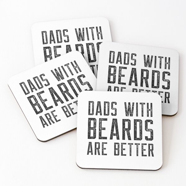 Item preview, Dads With Beards Are Better designed and sold by DadJokeDescript.