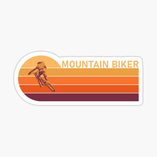 Item preview, Mountain biker retro designed and sold by shaune23.