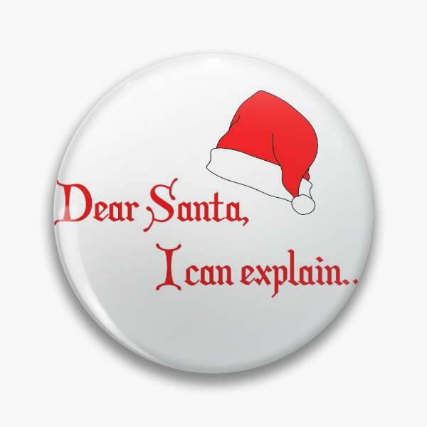 Item preview, Dear Santa I Can Explain - Funny Santa Claus Christmas design designed and sold by LordAudes.
