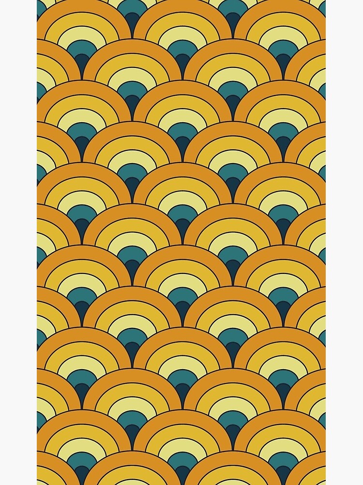 Buy Retro Wallpaper Groovy 70s by Denysemitterhofer Retro 70s Online in  India  Etsy