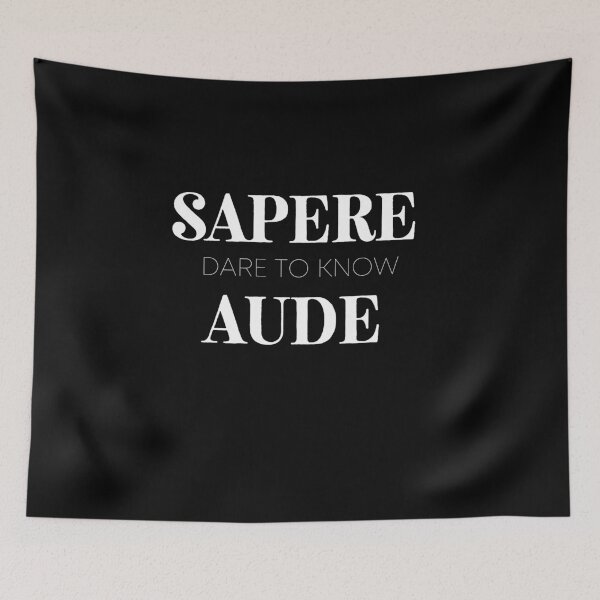 Item preview, Sapere Aude (Dare To Know) designed and sold by Sutra-Lotus-Co.