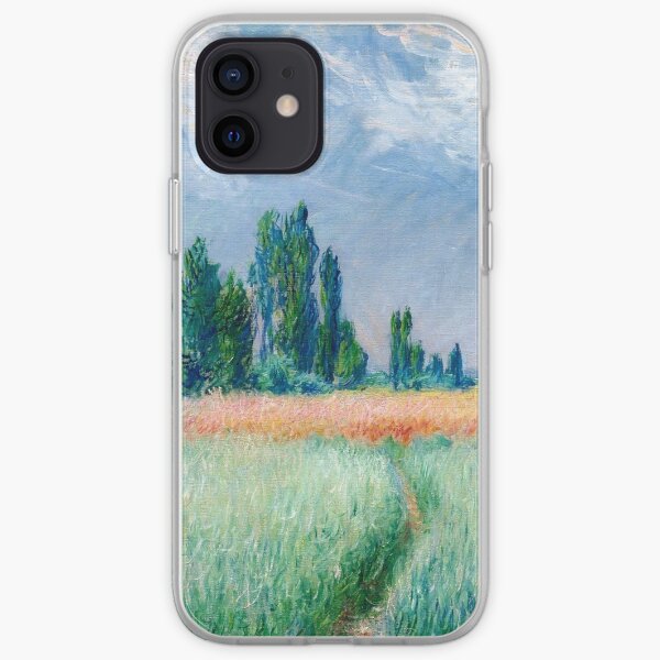 Claude Monet - The Wheat Field iPhone Soft Case
