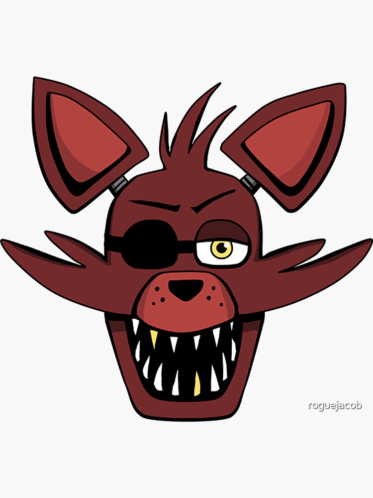 FNAF Foxy Fox - Game character cartoon' Sticker