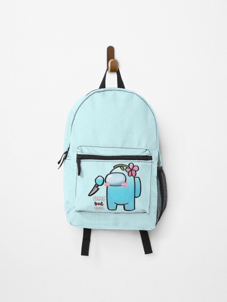 cyan backpack