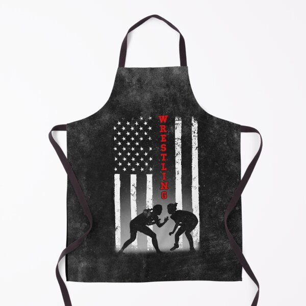Item preview, WRESTLING AMERICAN FLAG BLACK designed and sold by LQTDesigns.