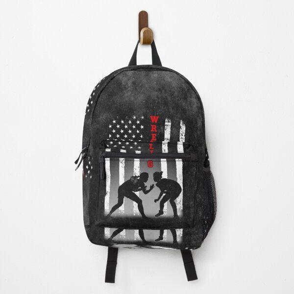 Item preview, WRESTLING AMERICAN FLAG BLACK designed and sold by LQTDesigns.