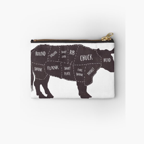Item preview, Primitive Butcher Shop Beef Cuts Chart 2 designed and sold by peanutroaster.
