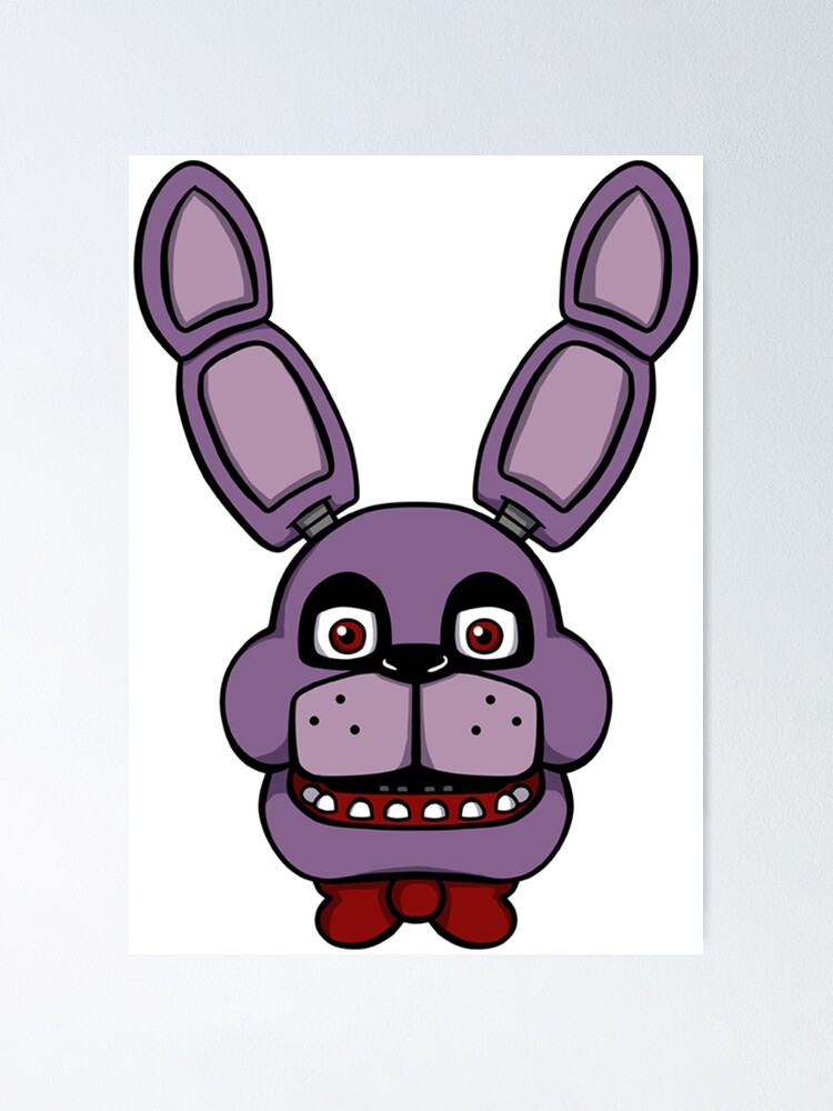 fnaf bonnie Poster for Sale by roguejacob