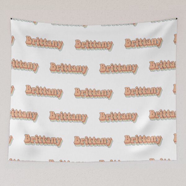 Item preview, Brittany - Custom Aesthetic Trendy Name designed and sold by jdotrdot712.