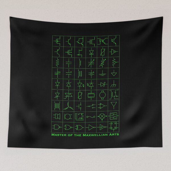 Item preview, Master of the Maxwellian Arts Neon Green on Black designed and sold by scorpiondoctor.