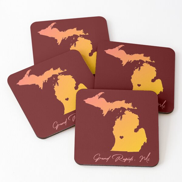 Item preview, Grand Rapids Michigan Heart Cutout designed and sold by bDesigned.